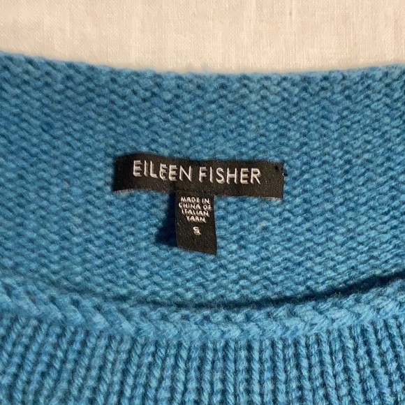 Eileen Fisher yak wool knit sweater size small - Picture 7 of 15
